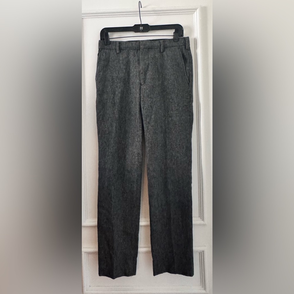 Uniqlo Women’s Wool Blend Straight Leg Pants